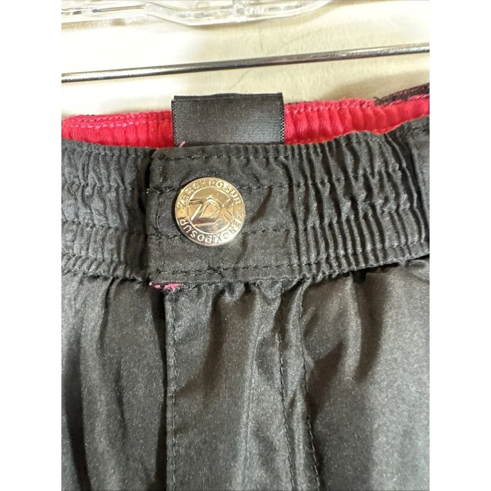 Zero Xposur EXPOSURE Girls Black Snow  Winter Size 10/12 Ski Snow Pants